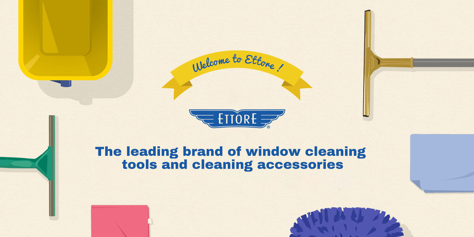 ETTORE（エトレ）のスクイジー・窓ガラス清掃用品販売 | 日本公式オンラインストア